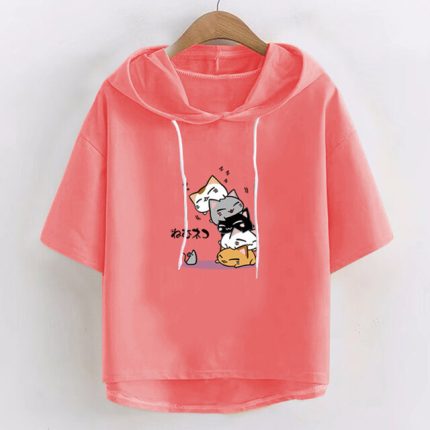 Hooded T Shirts Women